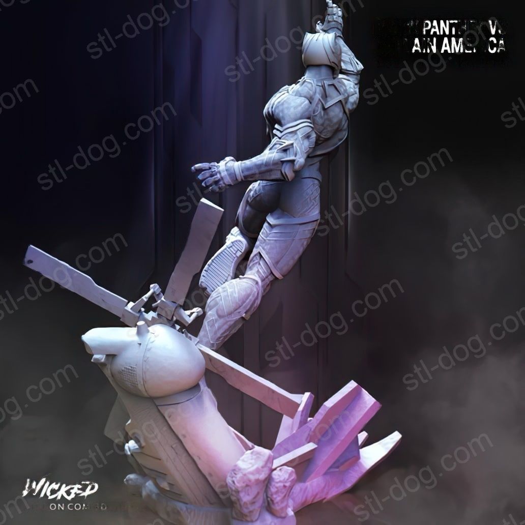 黑豹(Black Panther) 3D打印图纸